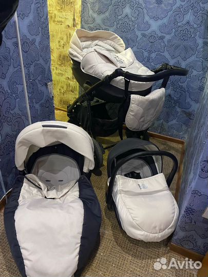 Коляска 3 в 1 tutis tapu