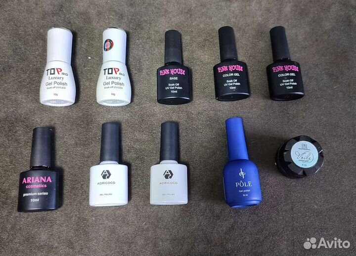 Гель лак для ногтей новый