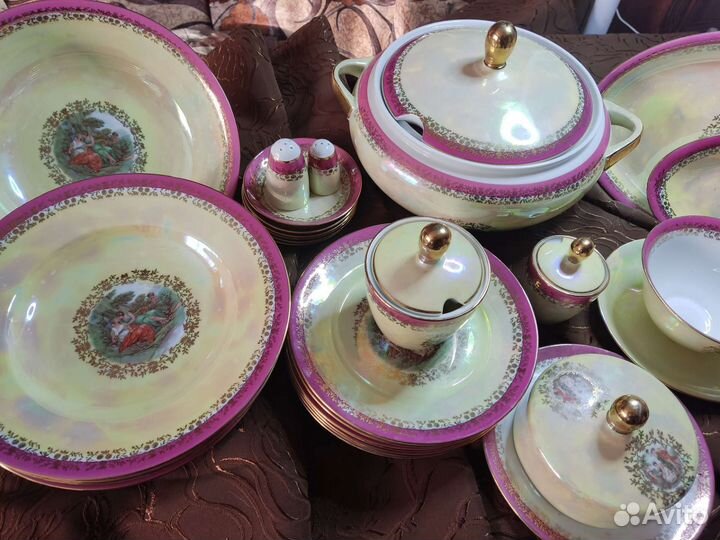 Сервиз чайный и столовый гдр новый