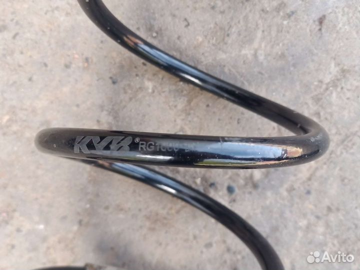 Пружина передняя hyundai solaris