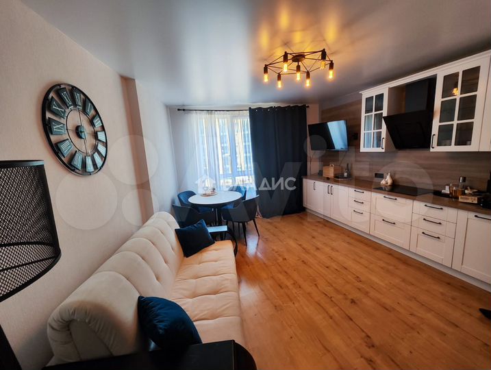 1-к. апартаменты, 47,8 м², 3/6 эт.