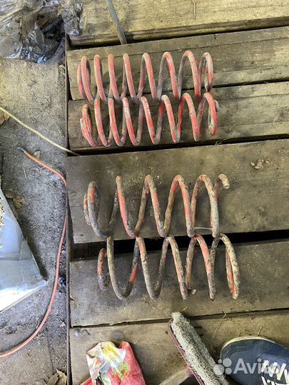 Пружины с занижением -40 H&R Golf 4