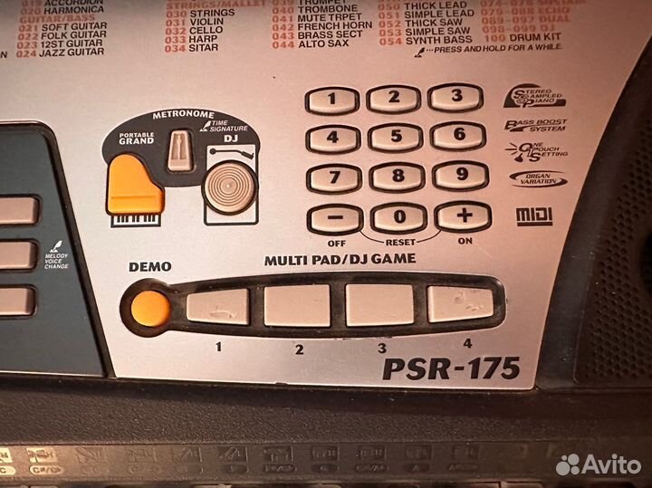 Синтезатор Yamaha PSR 175