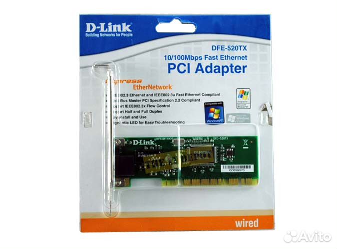 Сетевая карта D-Link DFE-520TX