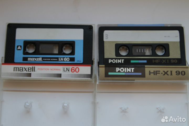 Аудиокассеты Agfa.Basf.Maxell.Sony.SKC. цена 1 шт