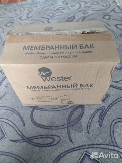 Мембранный бак Wester 18л