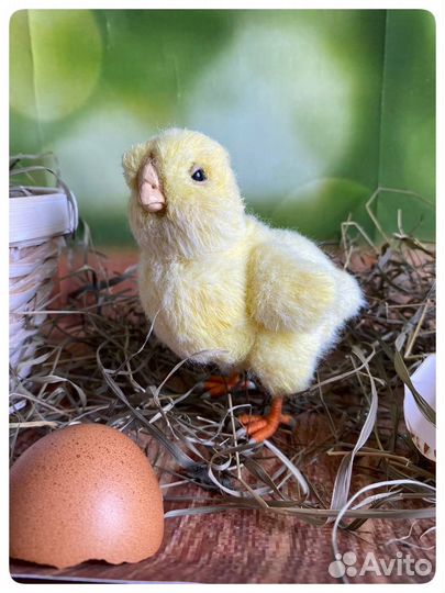 Мягкая игрушка цыпленок
