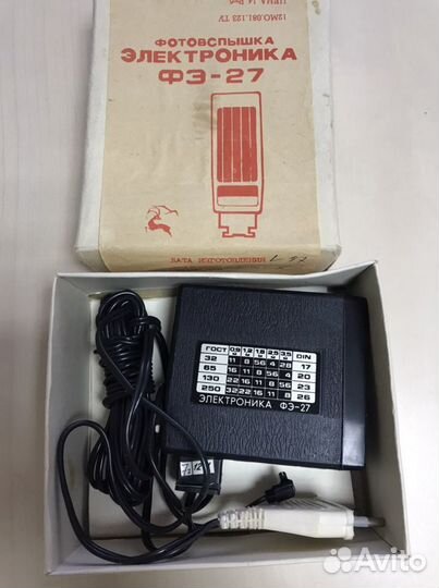 Фотовспышка электроника фэ-27 СССР
