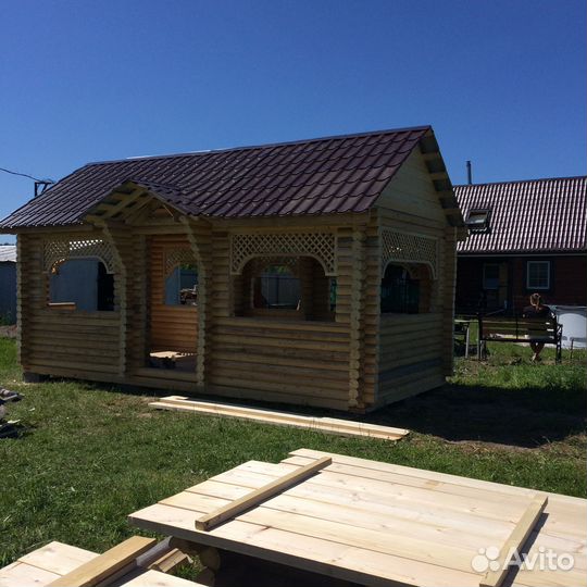 Беседки из дерева