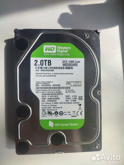 Жесткий диск HDD 3.5