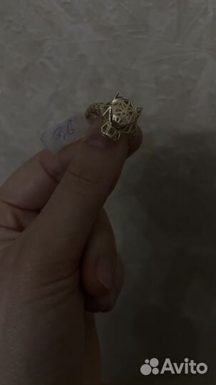 Золотая печатка женская 585 пробы