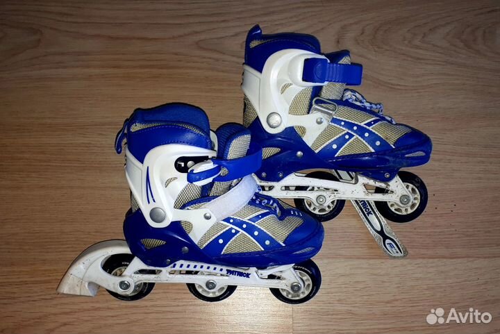 Роликовые коньки детские раздвижные 30 33