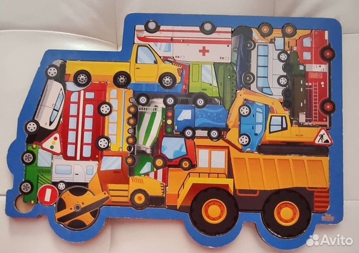 Комплект развивающих пазлов для малыша