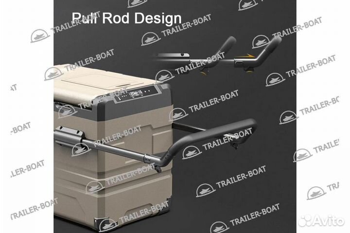 Автохолодильник Alpicool TAW45, 45 л, -20C, компрессор, 12/24/220 В, 53238