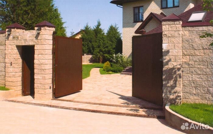 Распашные ворота DoorHan 2000*3400 мм