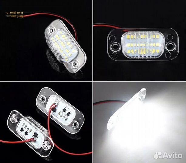 Подсветка номера VW Golf 2 3 Polo 3 Jetta 2 Seat