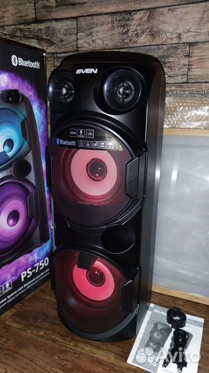 Домашняя аудиосистема Sven PS-750 80Вт и dexp 52Вт