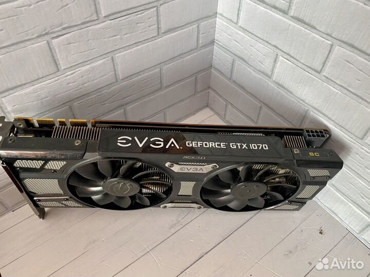 Evga GeForce GTX 1070 FTW gaming ACX 3.0