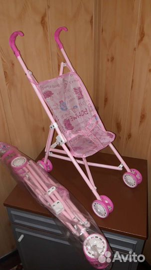 Коляска для кукол металлопластик