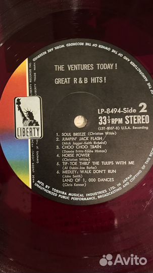 The ventures, red