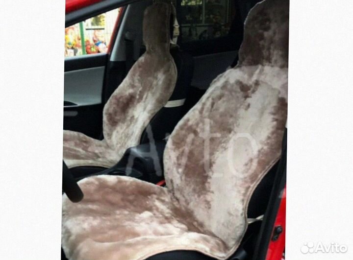 Меховые Накидки Чехлы на сиденья Chevrolet Lanos