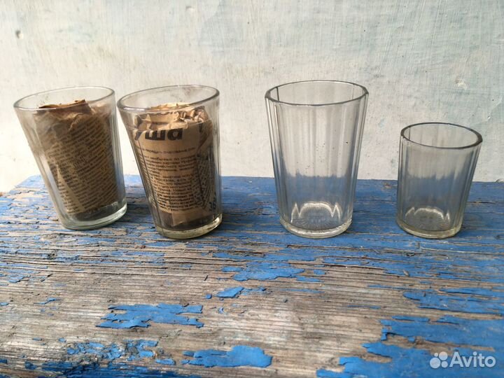 Стаканы гранённые