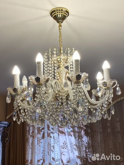 Люстра хрустальная Elit Bogemia Чехия