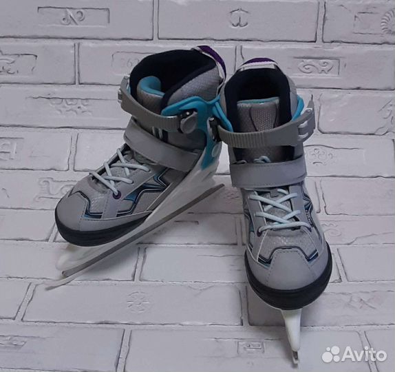 Коньки ледовые 32-35 размер