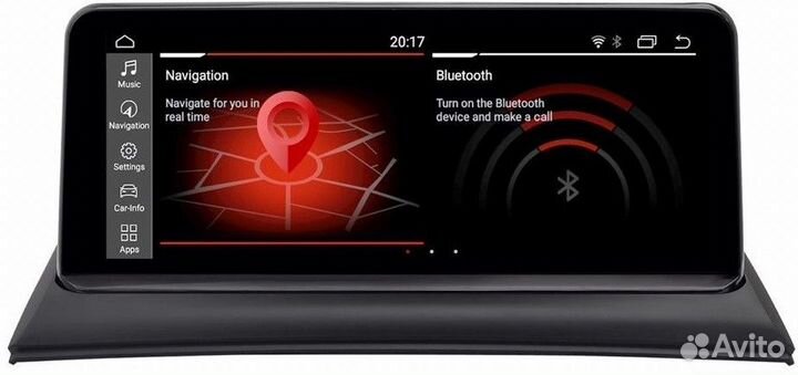 Штатная магнитола Radiola TC-6283 BMW X3 E83 (2004