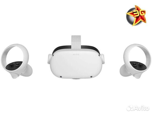 Шлем Oculus Quest 2 256GB + кабель Oculus 5м + Зар