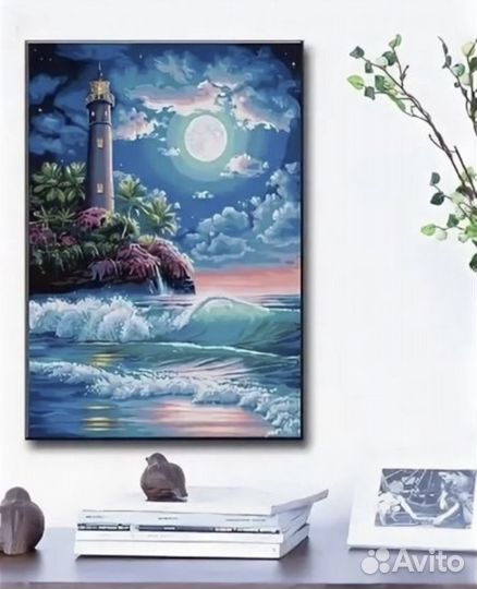 Картины по номерам разные размеры, большой выбор