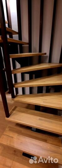 Лестница на металлокаркасе на весь срок службы дома