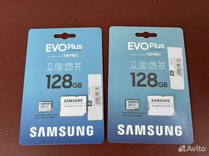 Карта памяти sdhc Samsung EVO 128 Gb