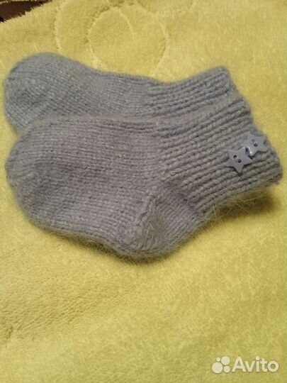 Детские носочки из пуха норки