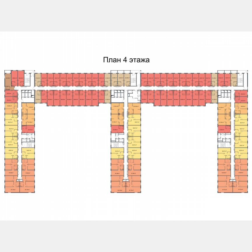 2-к. апартаменты, 42,2 м², 10/24 эт.