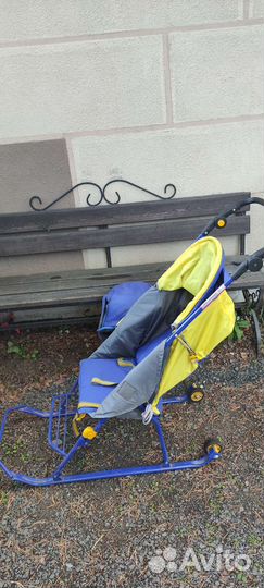 Сани-коляска