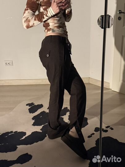 Брюки из шерсти