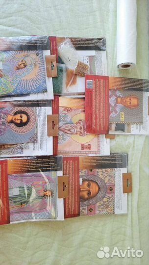 В наличии Наборы для вышивания бисером, иконы