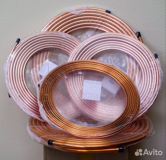 Труба медная 3/16, 1/4, 3/8, 1/2 15 м