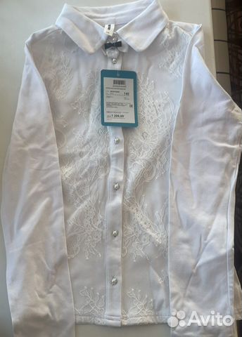 Блузка детская школьная