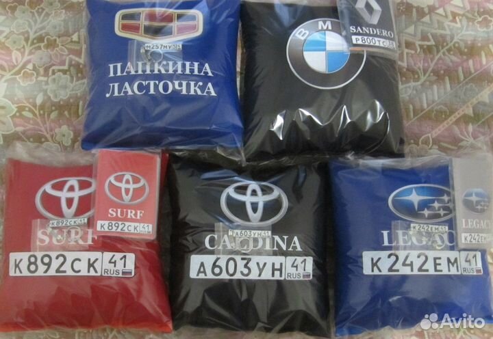 Сувенирные подушки