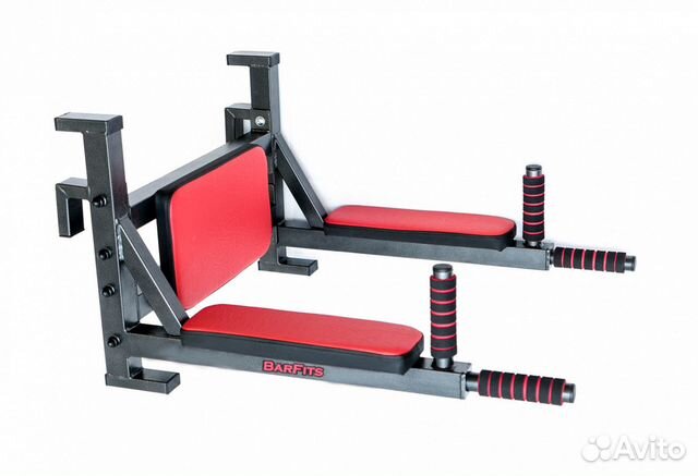 Брусья + Пресс + Стойка для штанги Антик-серебро