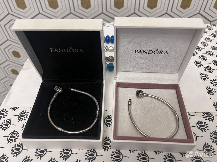 Pandora шармы и браслет