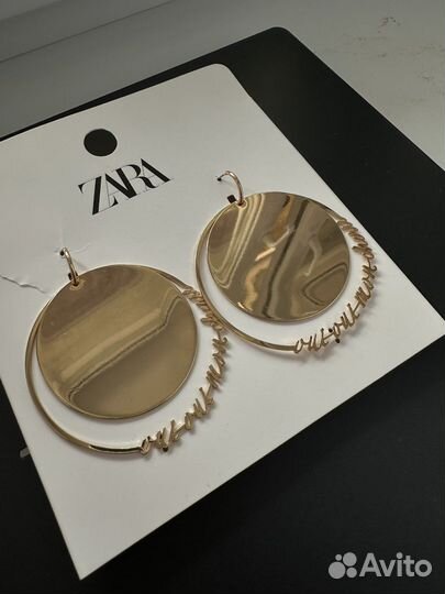 Сериги zara оригинал