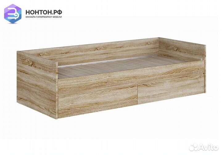 Кровать раздвижная Кастор дуб сонома