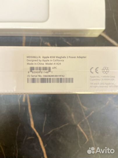 Apple 85w magsafe 2 power adapter