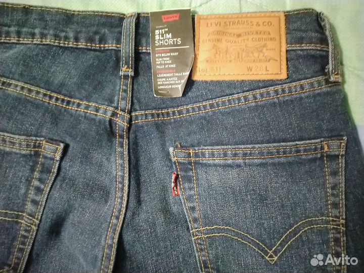 Шорты Levi's 511. W28. Оригинал