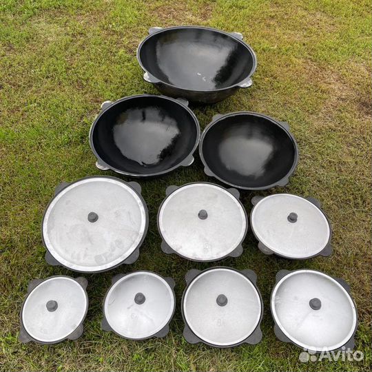 Узбекские Афганские Казаны от 3 до 100 литров