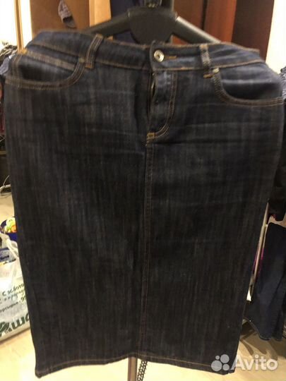 Юбка джинсовая