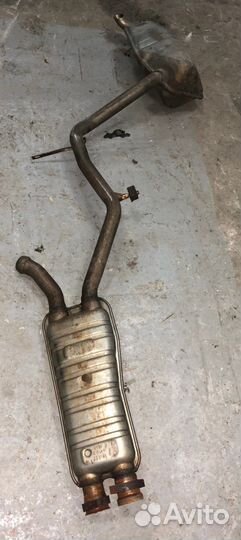 Глушитель mercedes W211 E (Мерседес В211)